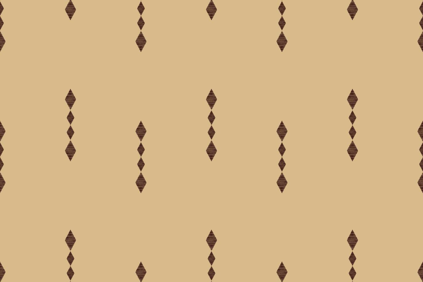 traditionell ethnisch Ikat Motiv Stoff Muster geometrisch Stil.afrikanisch Ikat Stickerei ethnisch orientalisch Muster braun Hintergrund Hintergrund. abstrakt, Illustration, Textur, Rahmen, Dekoration. vektor