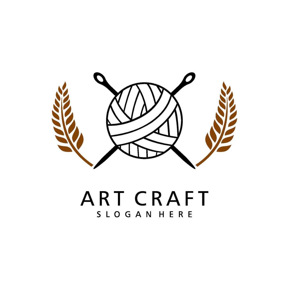 Kunst Kunst Logo Design Illustration vektor