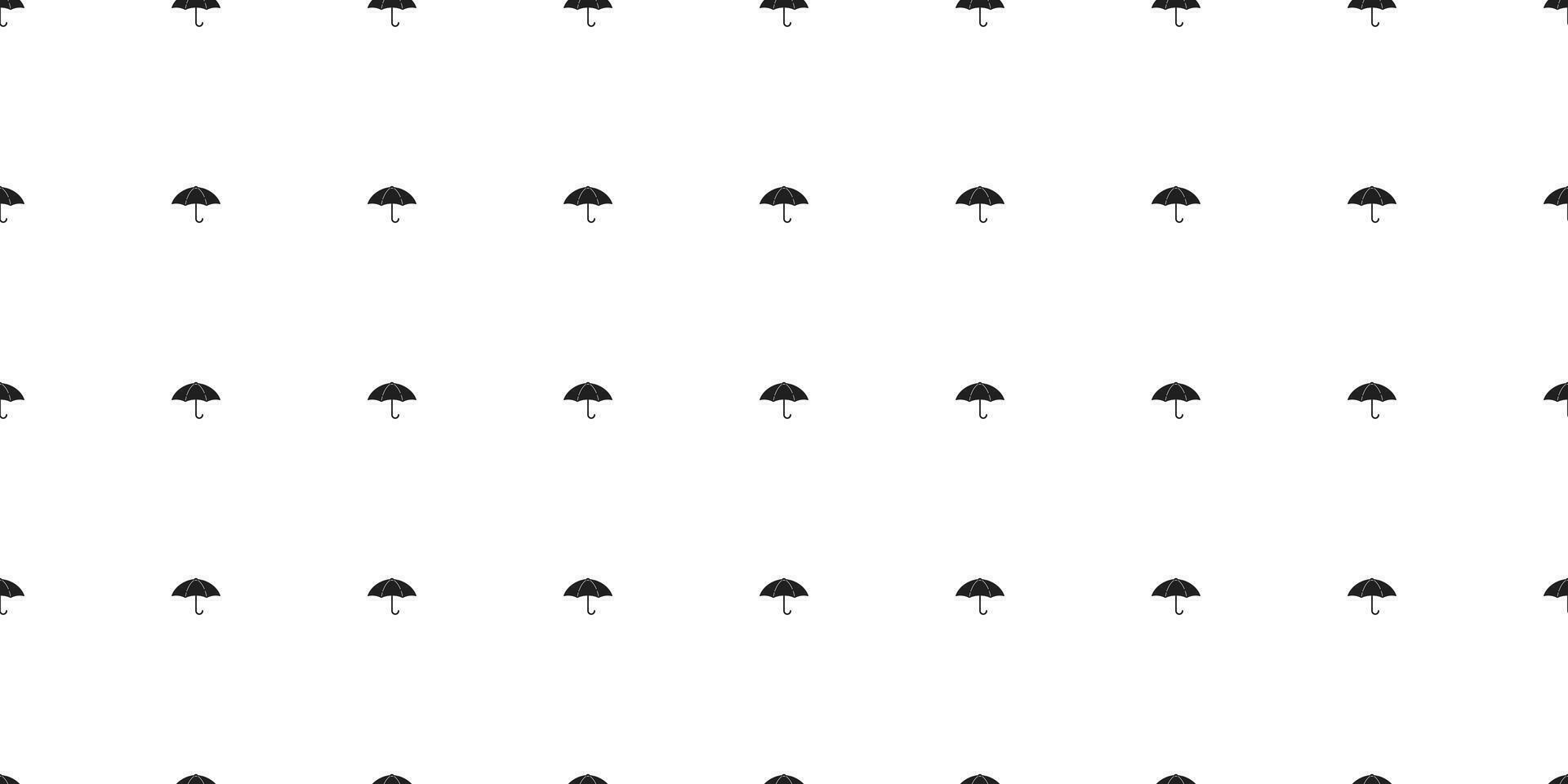 Regenschirm nahtlos Muster Regen isoliert Karikatur Fliese Hintergrund wiederholen Hintergrund Illustration Gekritzel Design vektor