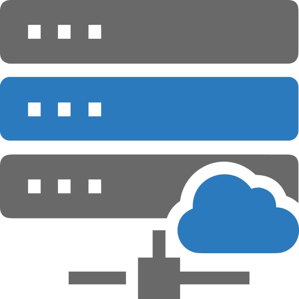 Lager Daten Symbol Symbol Bild zum Datenbank Illustration vektor