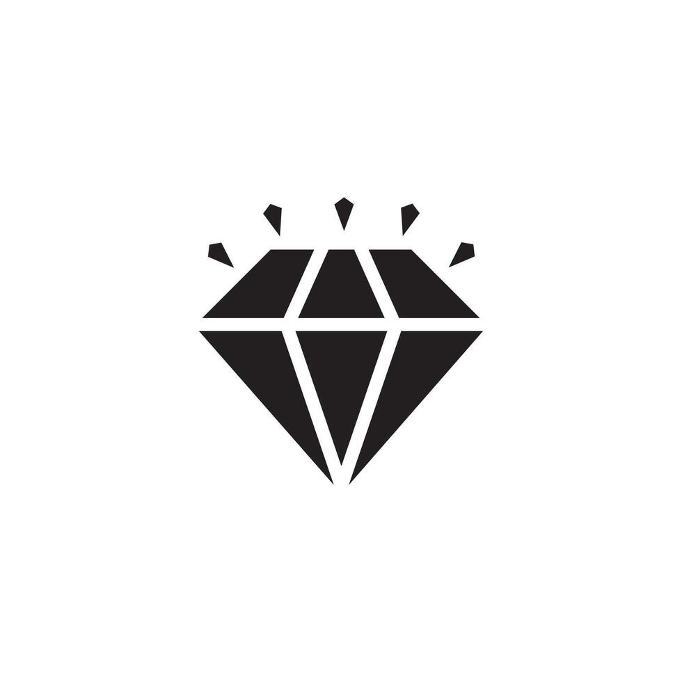 Diamant Logo Vorlage Symbol Illustration Design vektor