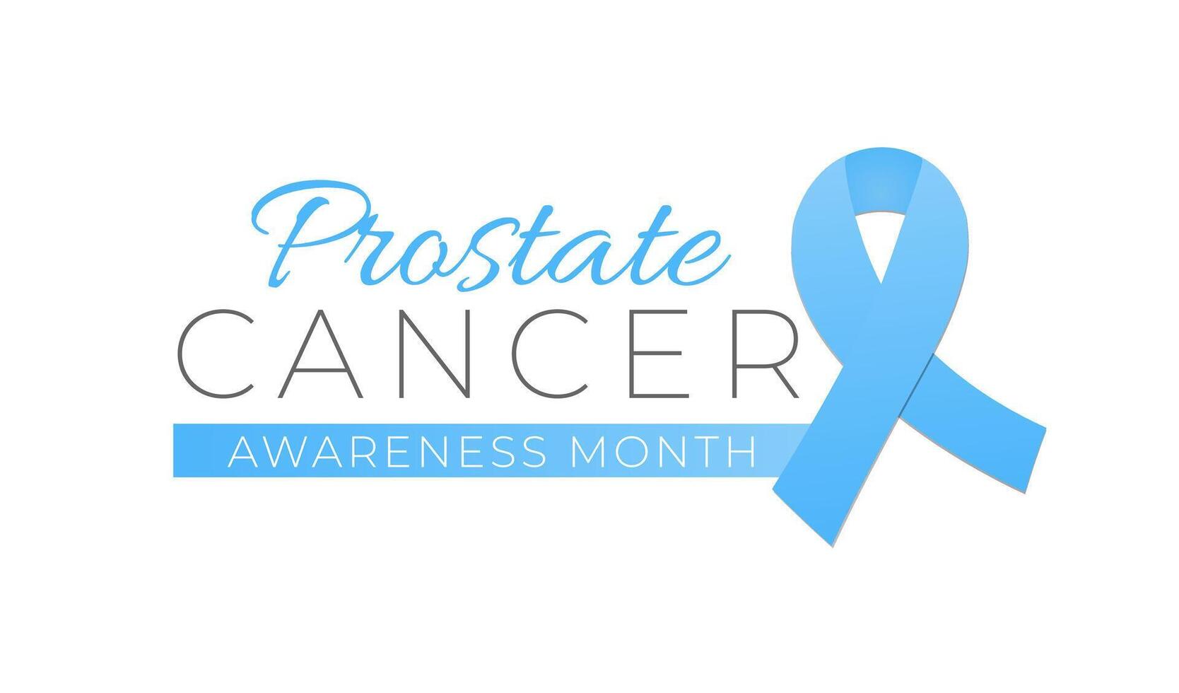 prostata cancer medvetenhet månad isolerat logotyp ikon tecken vektor