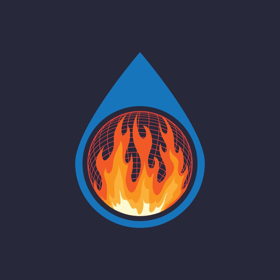 Klima Veränderung Logo vektor