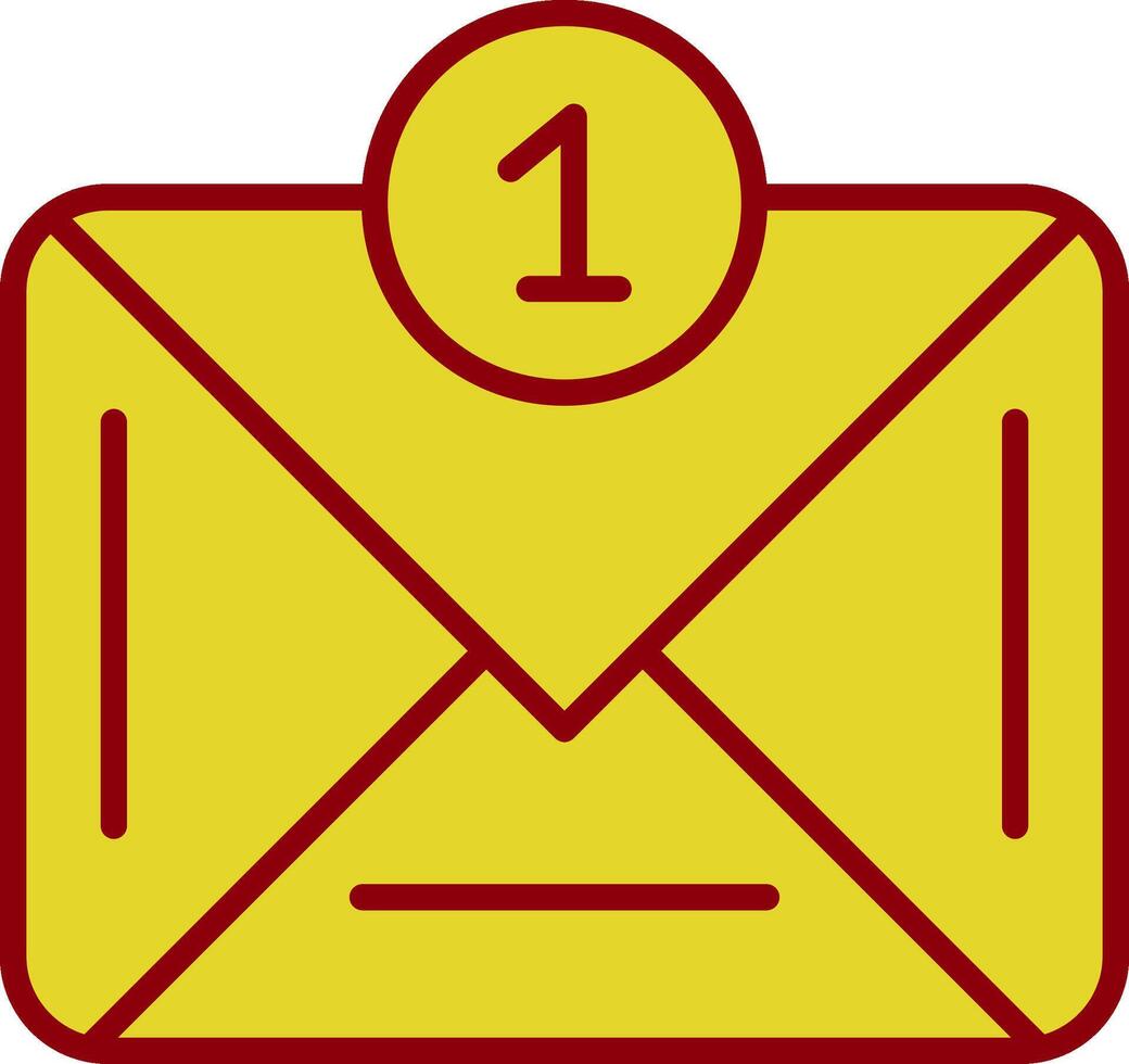 Email Jahrgang Symbol Design vektor