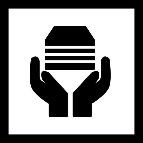 Vektor-Annahme-Symbol vektor