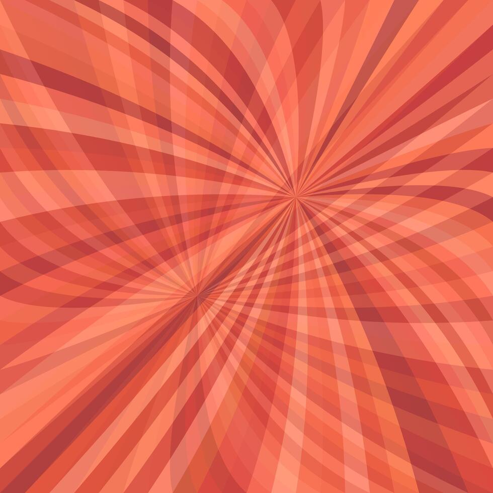 gebogen Strahl platzen Hintergrund - - Design von gebogen Strahlen im rot Töne mit Opazität bewirken vektor