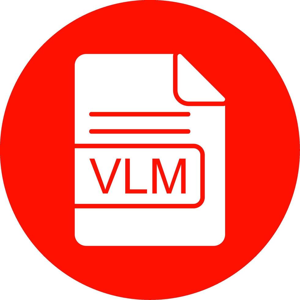 vlm Datei Format multi Farbe Kreis Symbol vektor