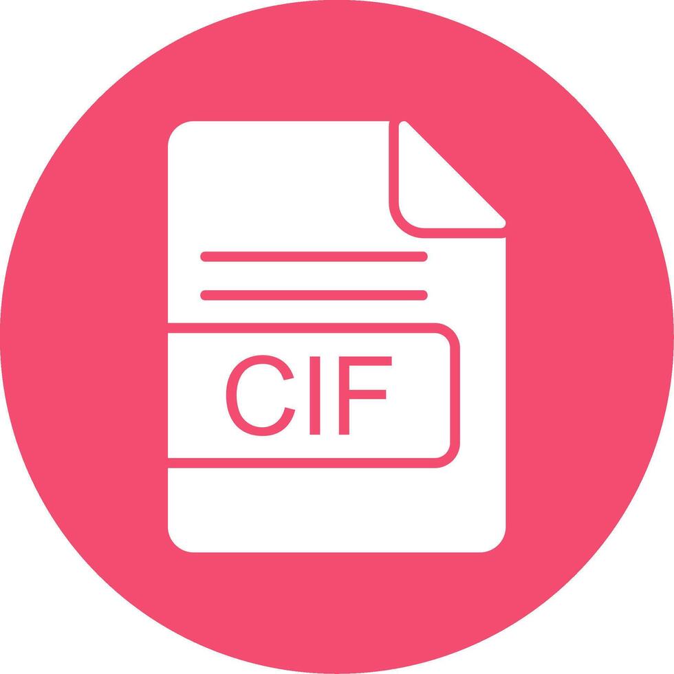 cif fil formatera mång Färg cirkel ikon vektor