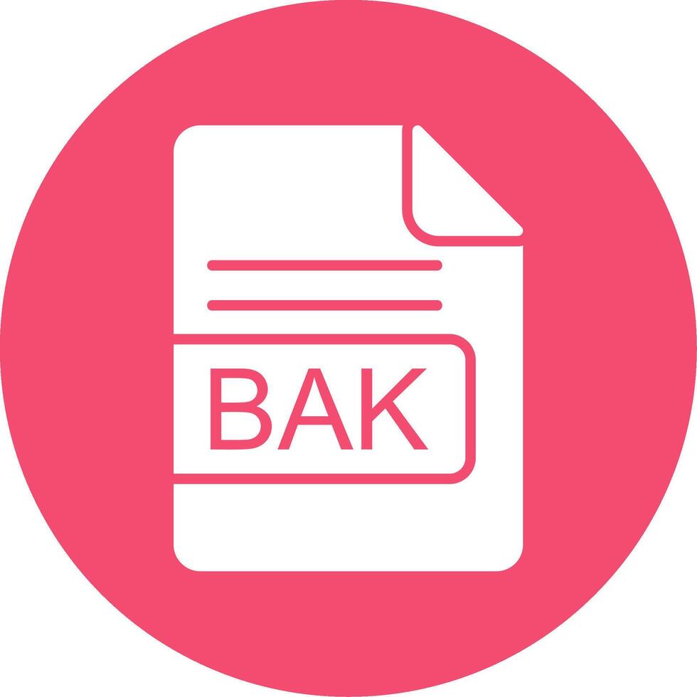 backen Datei Format multi Farbe Kreis Symbol vektor