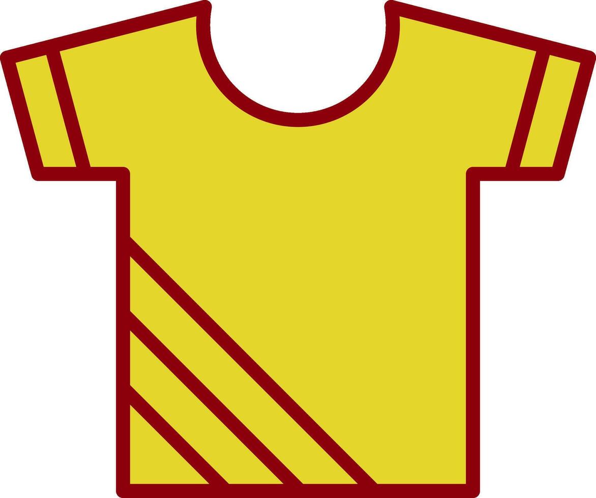 Hemd Jahrgang Symbol Design vektor