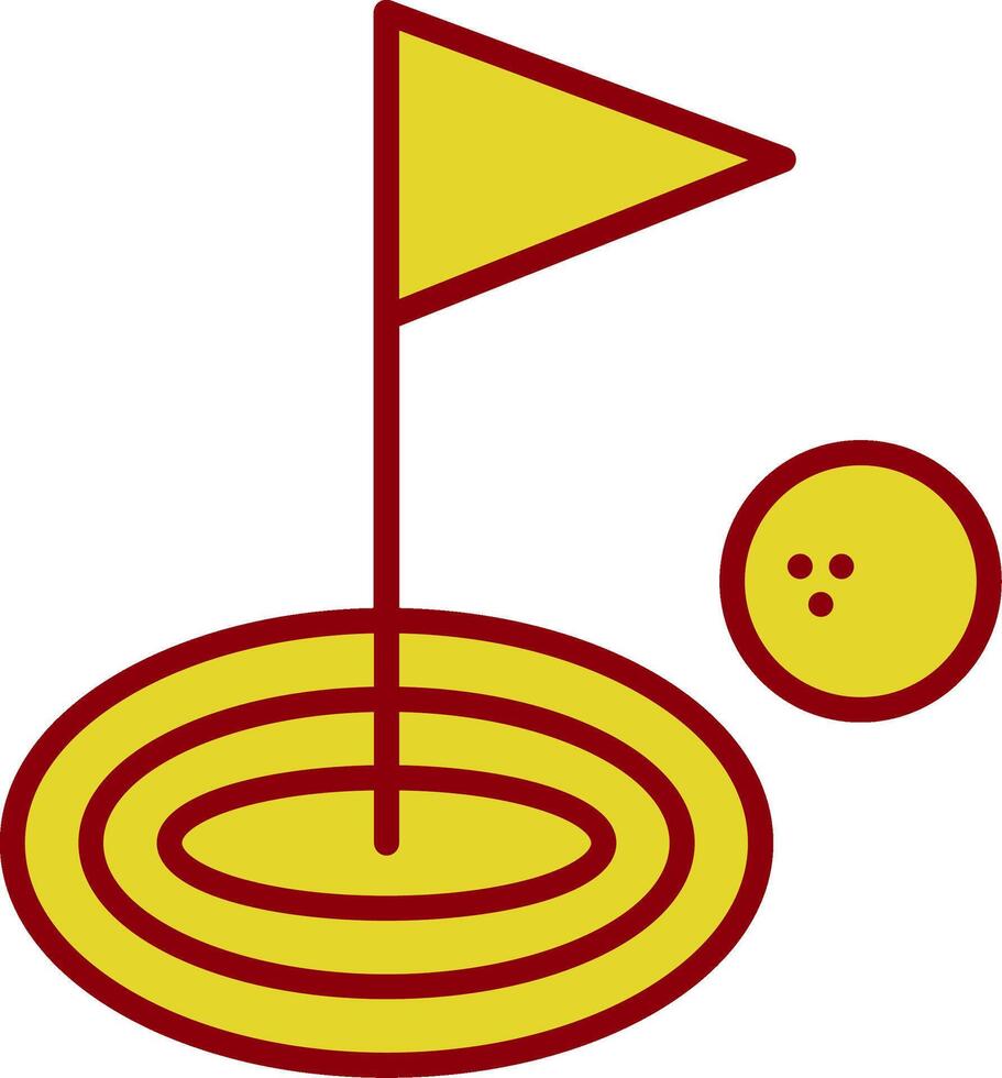 golf årgång ikon design vektor