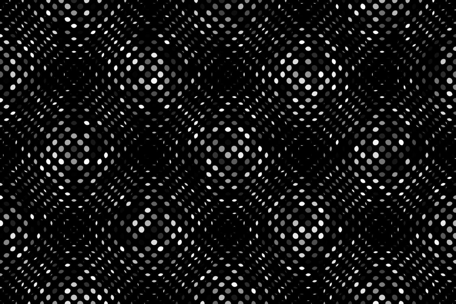 vit vågig partiklar mönster abstrakt bakgrund vektor