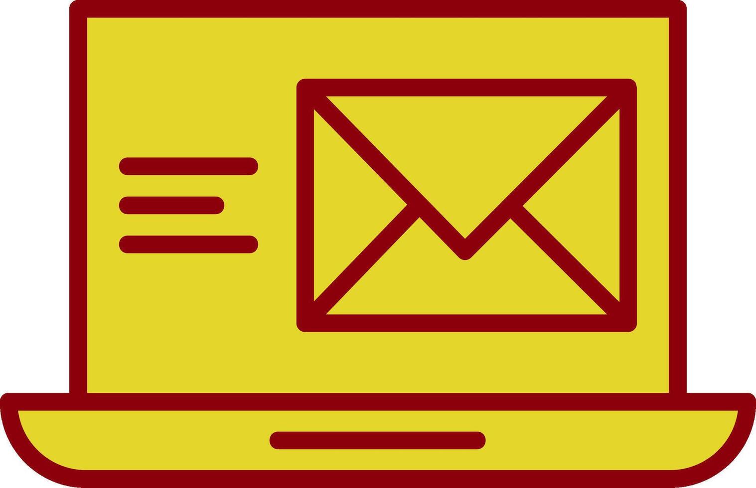 Email Jahrgang Symbol Design vektor