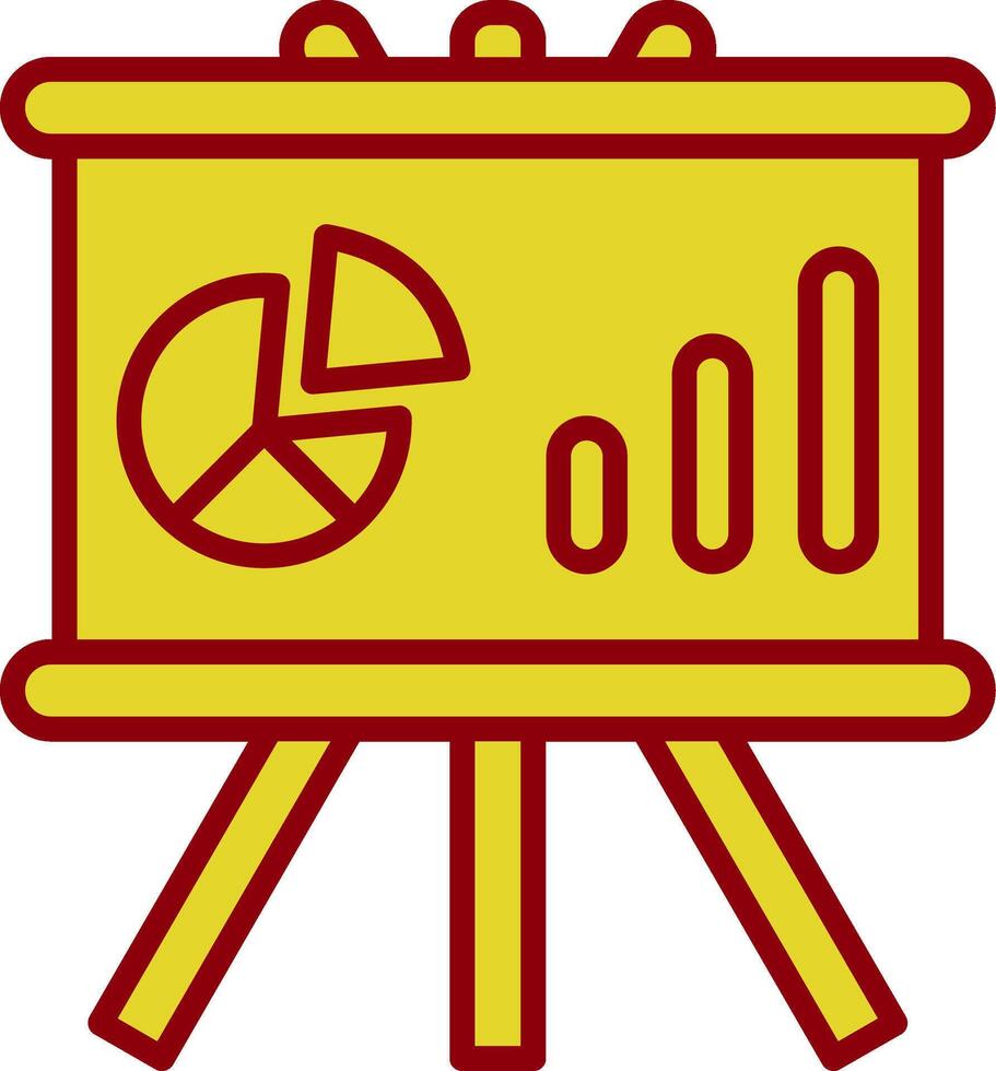 Whiteboard Jahrgang Symbol Design vektor