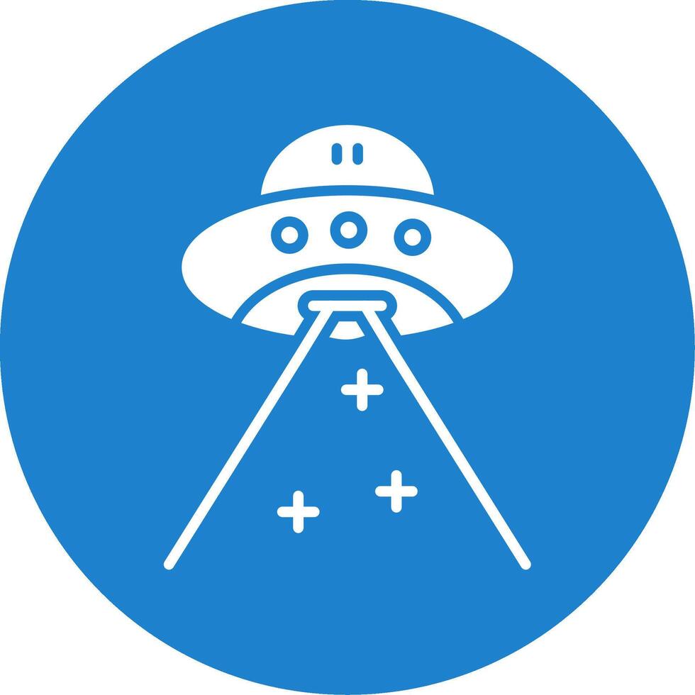 UFO multi Farbe Kreis Symbol vektor