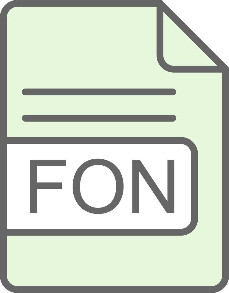 fon fil formatera fylla ikon design vektor