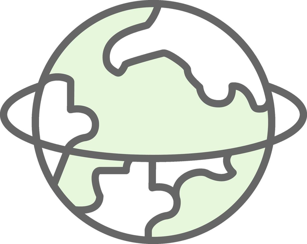 Planet Stutfohlen Symbol Design vektor