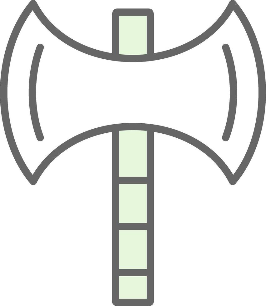 Axt Stutfohlen Symbol Design vektor