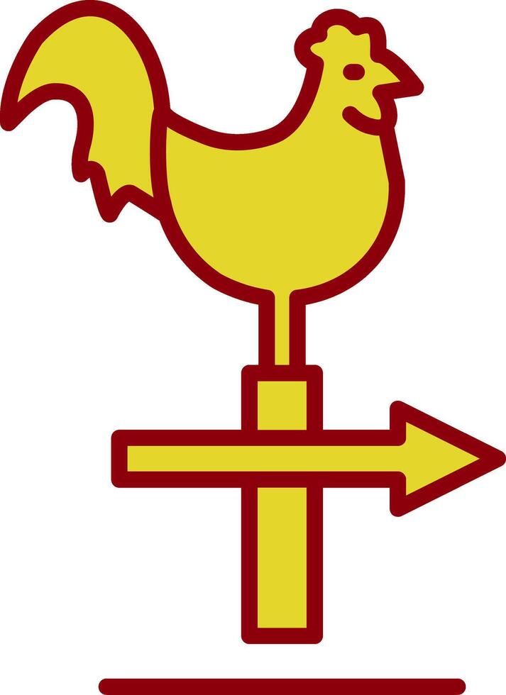 kyckling årgång ikon design vektor