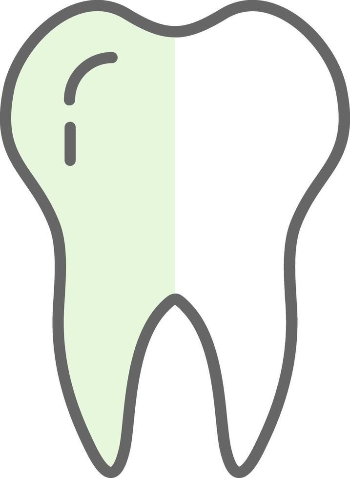 Dental Stutfohlen Symbol Design vektor