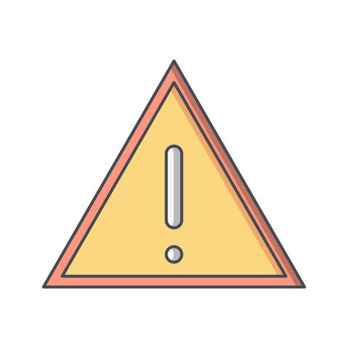 Varningstavlan Vector Icon
