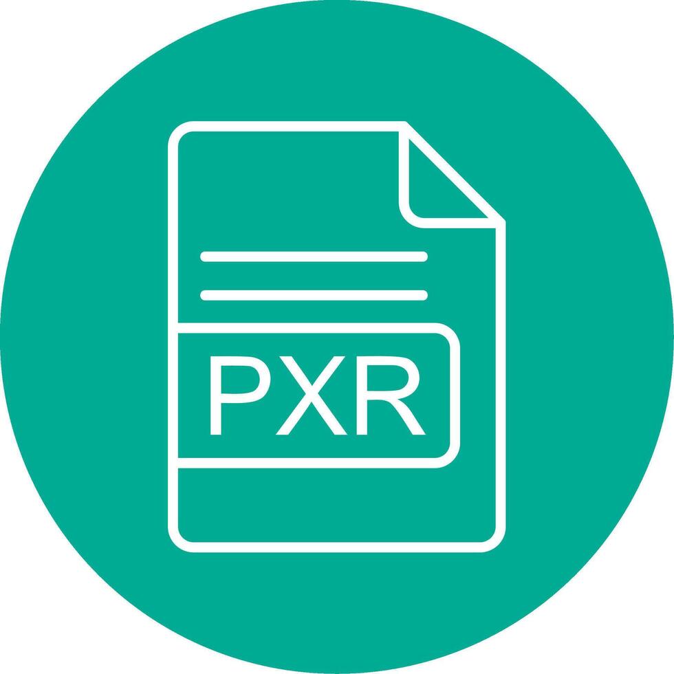 pxr Datei Format multi Farbe Kreis Symbol vektor