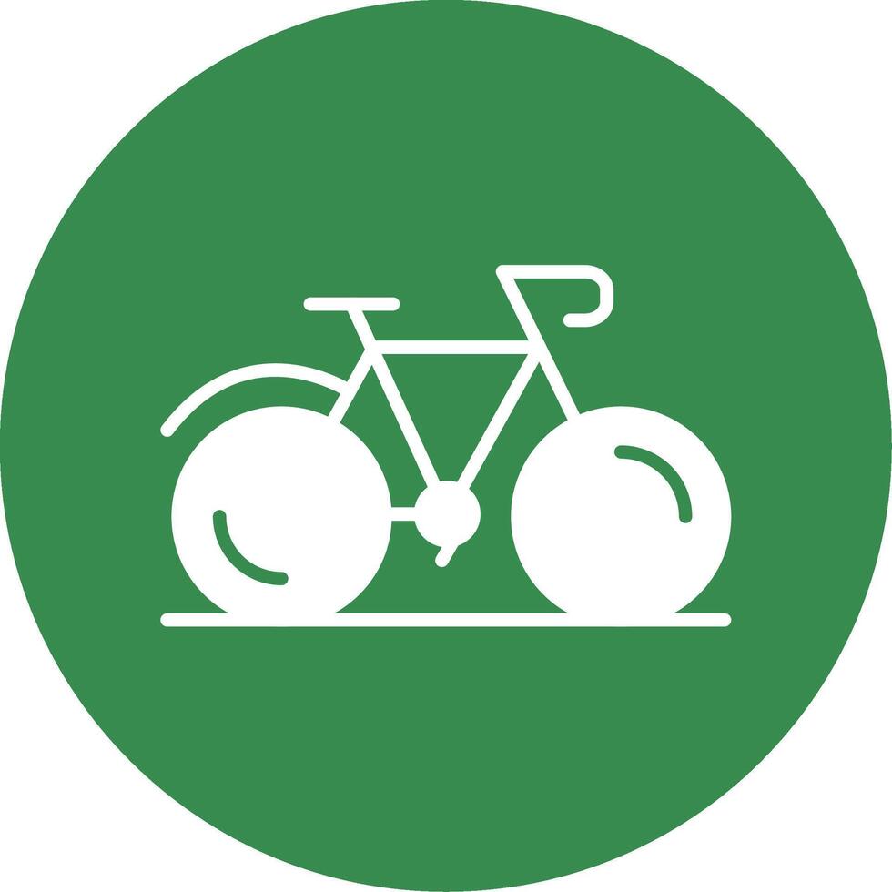 cykel mång Färg cirkel ikon vektor