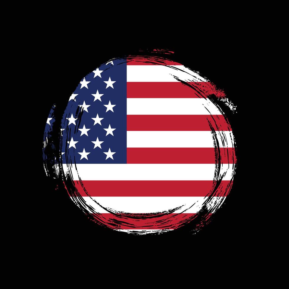 USA nationell flagga design illustration vektor