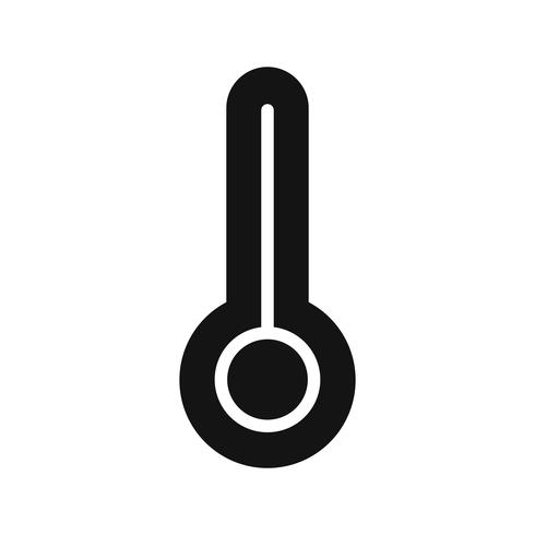 Temperaturviktikon Icon vektor