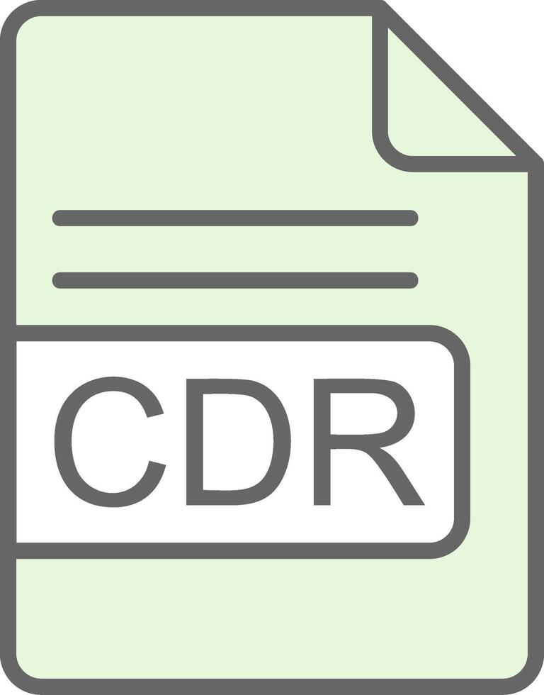 cdr Datei Format Stutfohlen Symbol Design vektor