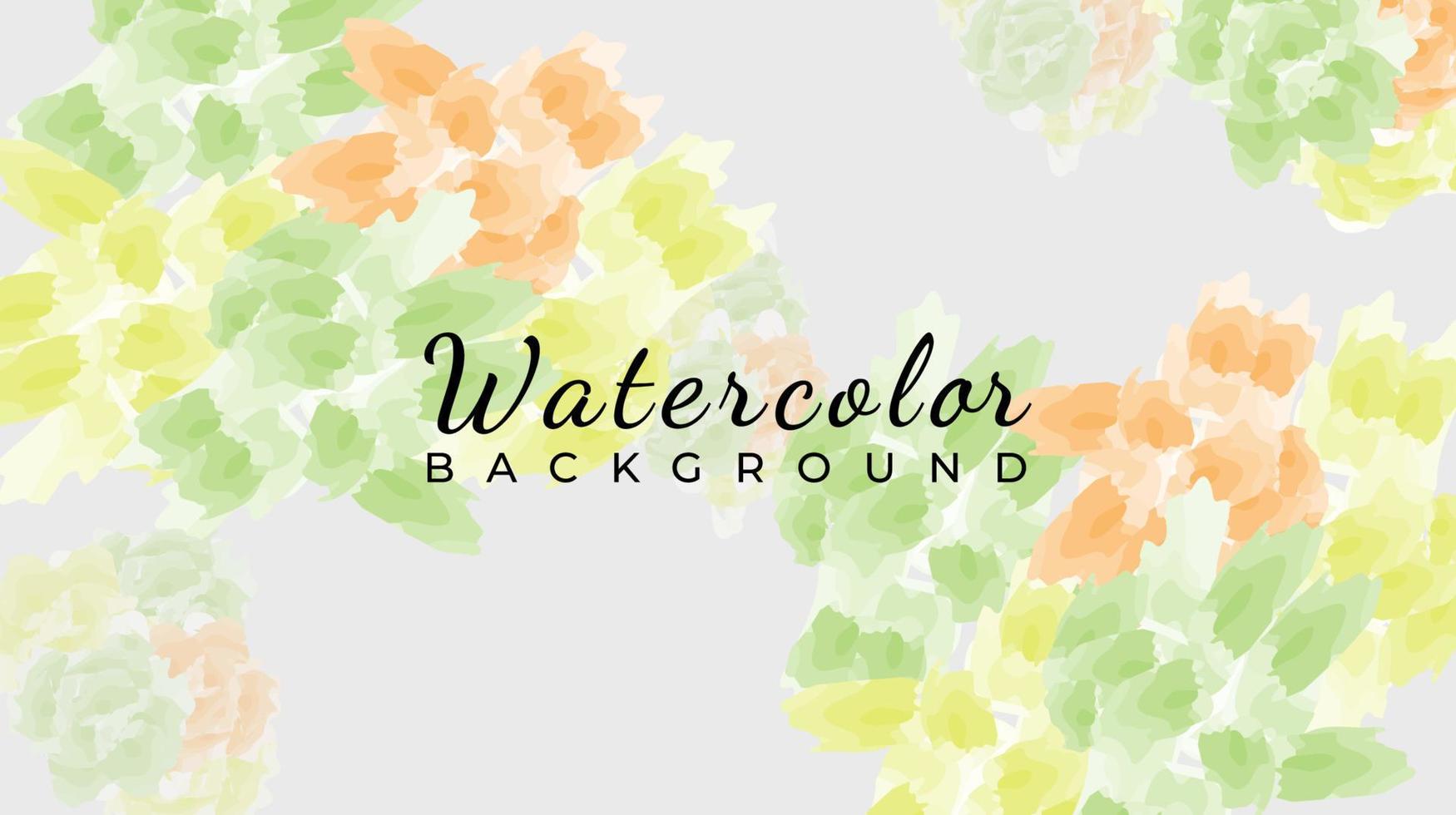 abstrakter bunter Aquarellfleckhintergrund vektor