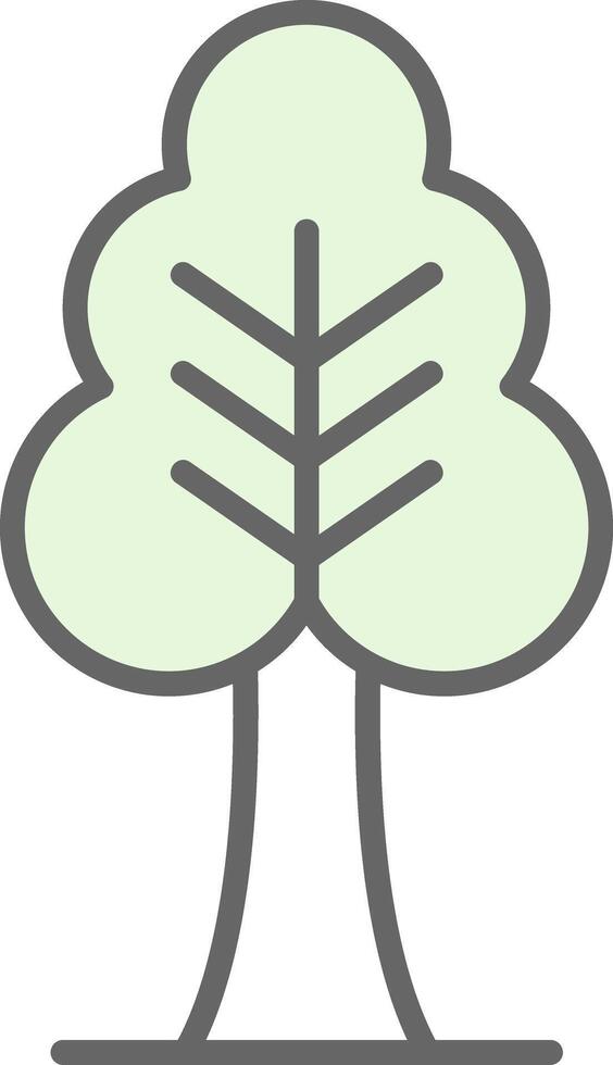 Baum Stutfohlen Symbol Design vektor