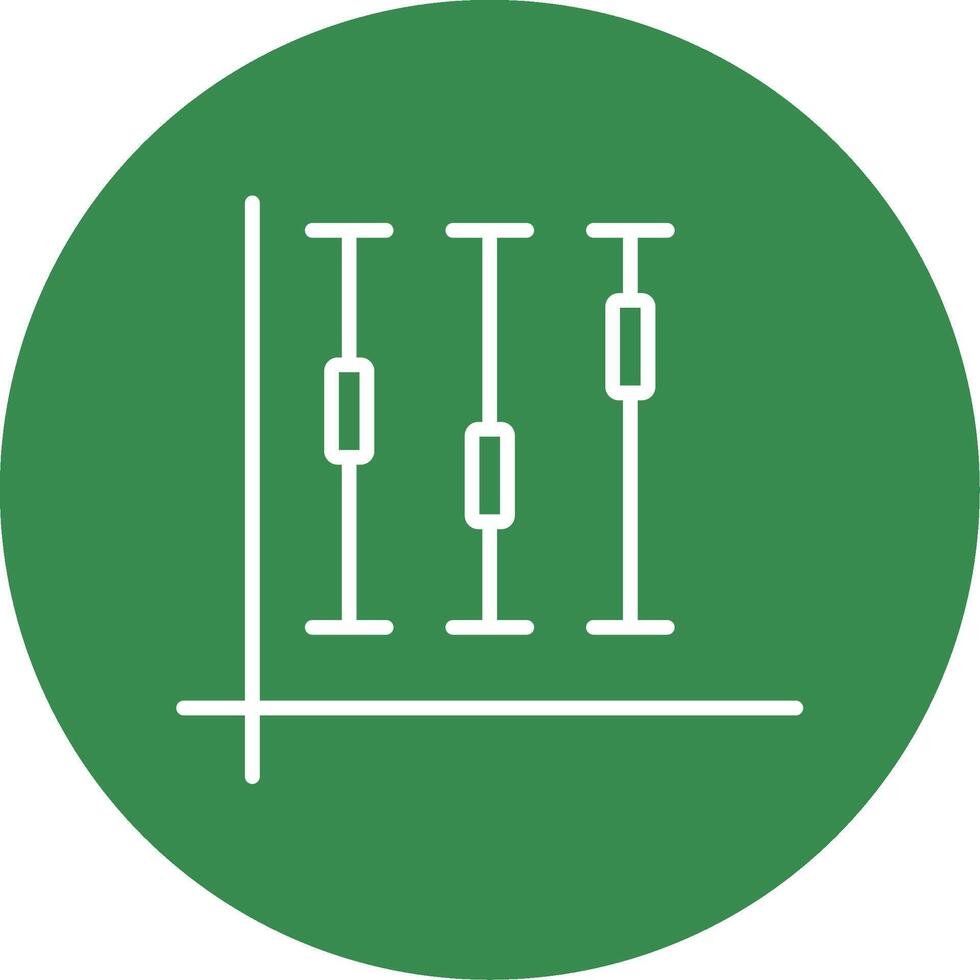 Box Handlung multi Farbe Kreis Symbol vektor