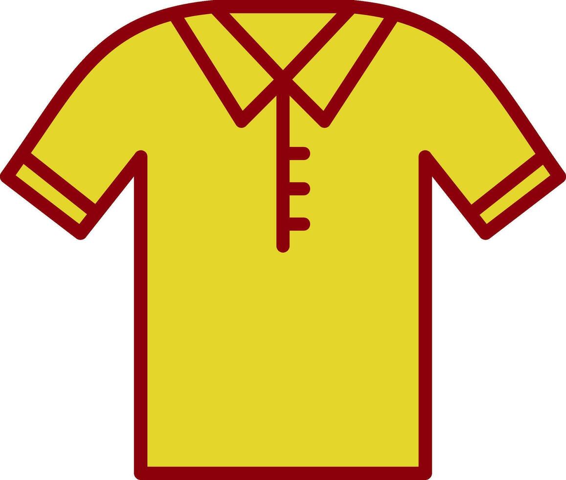 Polo Hemd Jahrgang Symbol Design vektor