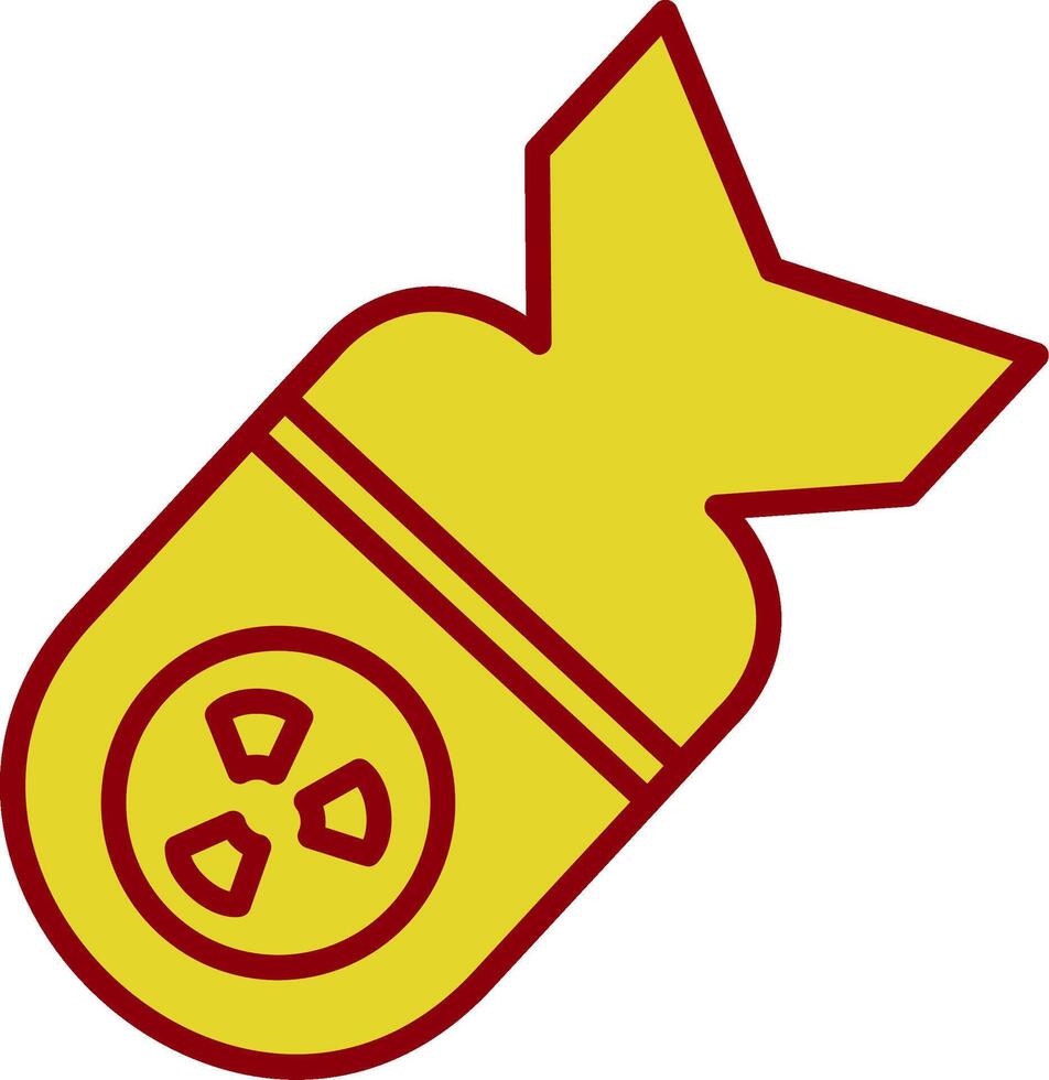 Bombe Jahrgang Symbol Design vektor