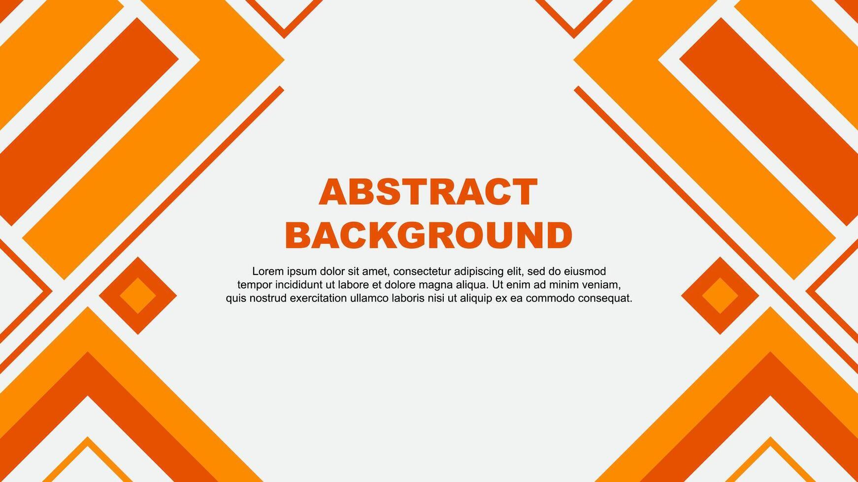 abstrakt Orange Hintergrund Design Vorlage. abstrakt Banner Hintergrund Illustration. Orange Flagge vektor
