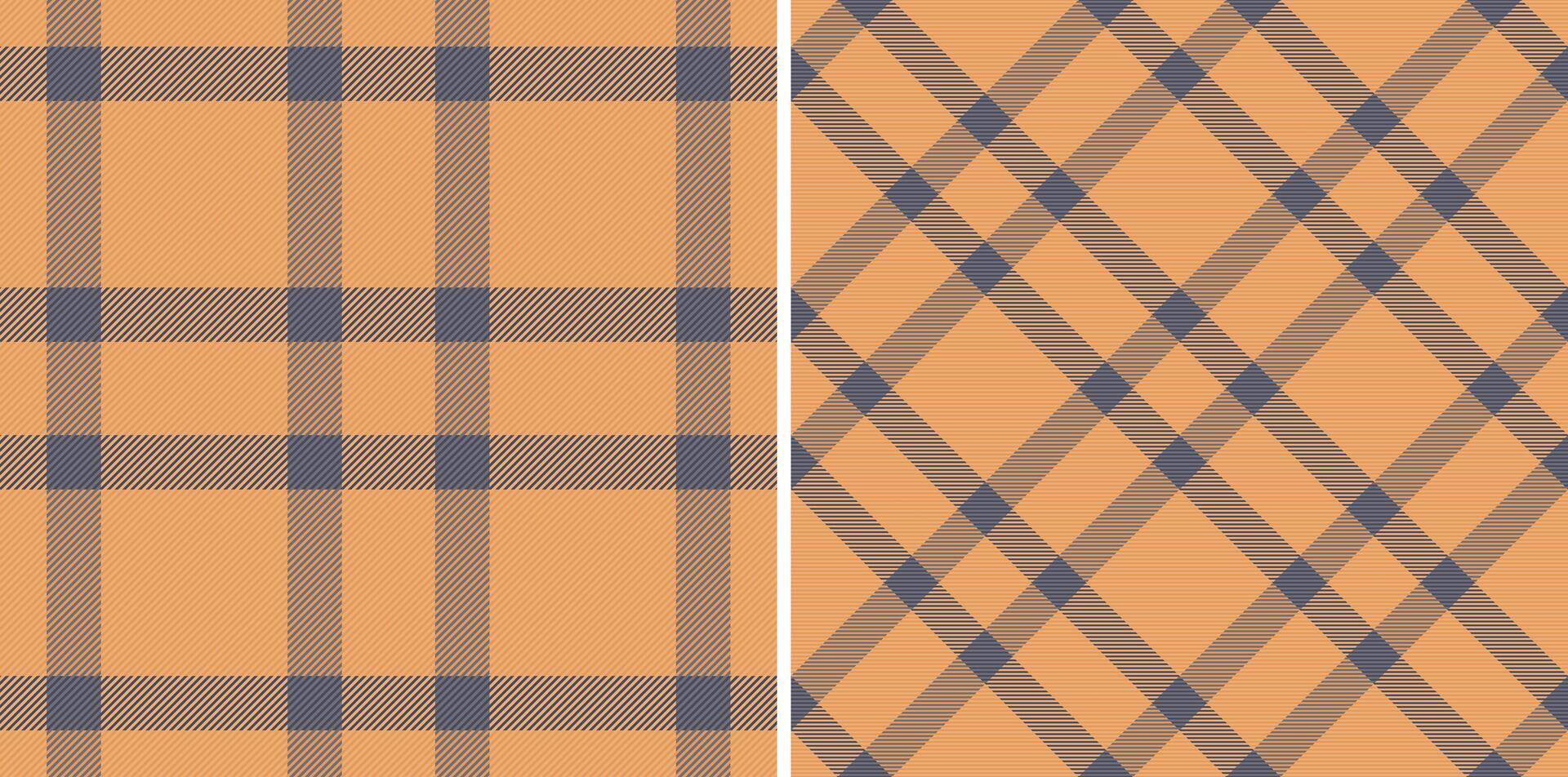 Stoff Textur prüfen von Plaid Tartan mit ein Hintergrund nahtlos Muster Textil. vektor