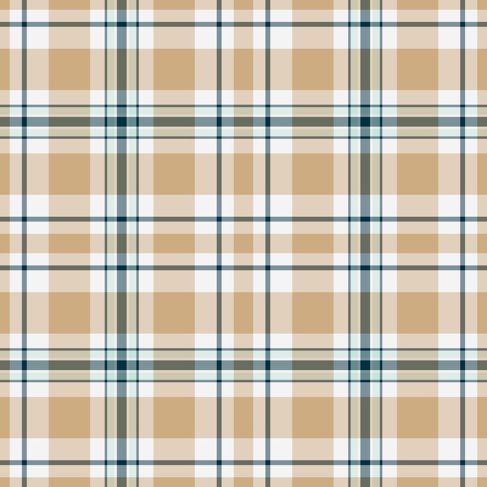 flanell bakgrund kolla upp textur, tattersall tyg tartan. Övrig textil- sömlös pläd mönster i pastell och ljus färger. vektor