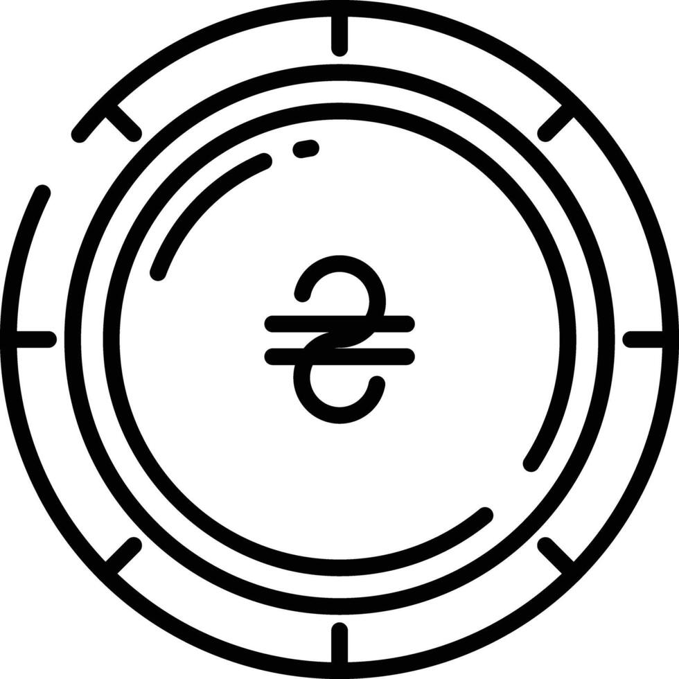 hryvnian mynt översikt illustration vektor