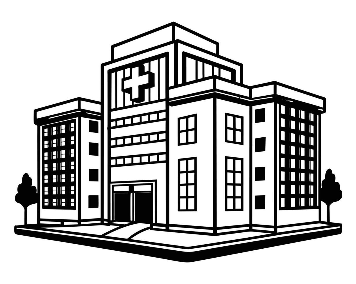 Illustration Stadt Gebäude vektor