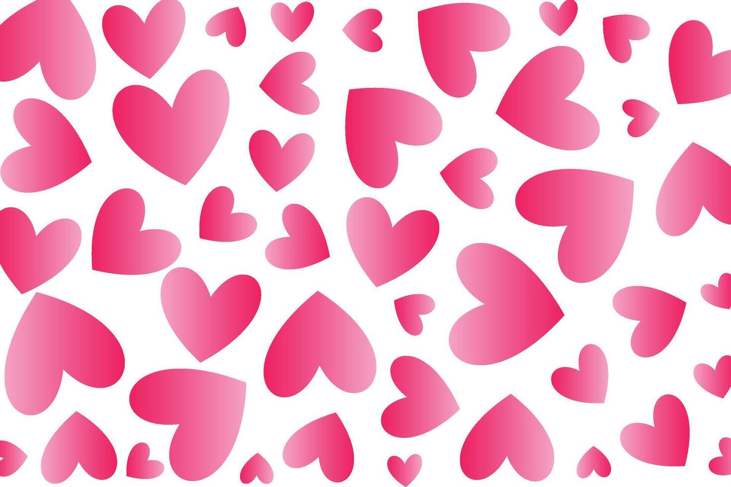 schön Liebe Herz Muster Hintergrund zum Valentinsgrüße Tag vektor