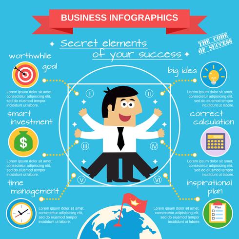 Business Infographics set vektor