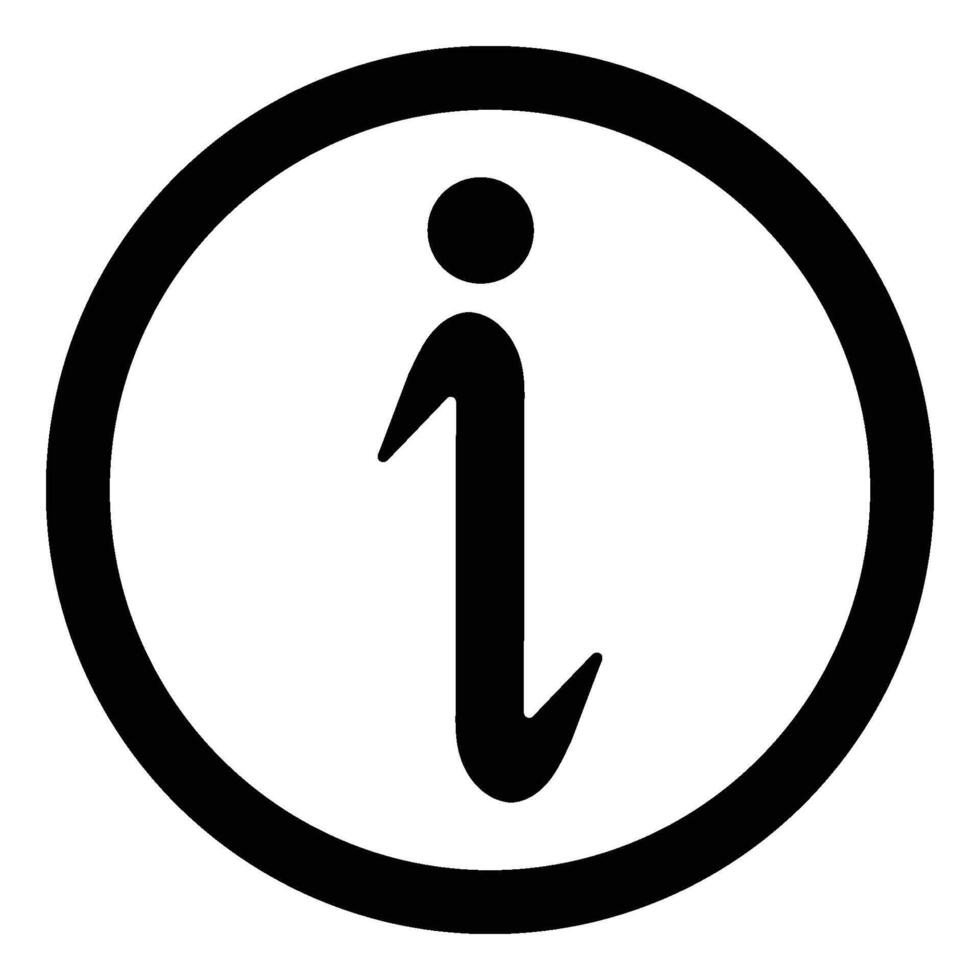 Information Center Symbol vektor