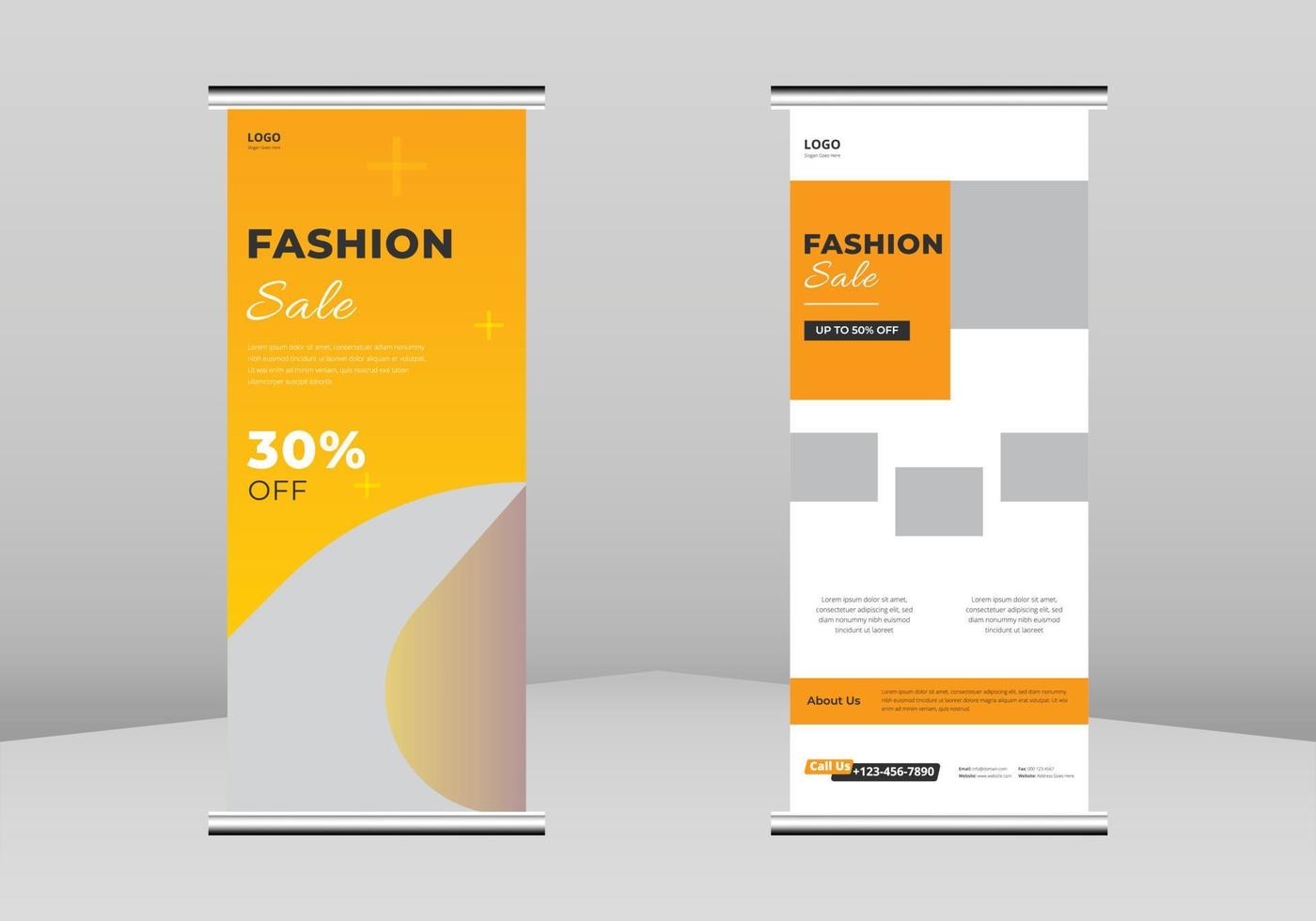 mode rea roll up banner design, mode roll up banner, mode banner design, trend business roll up banner design, kreativ vektor roll up design