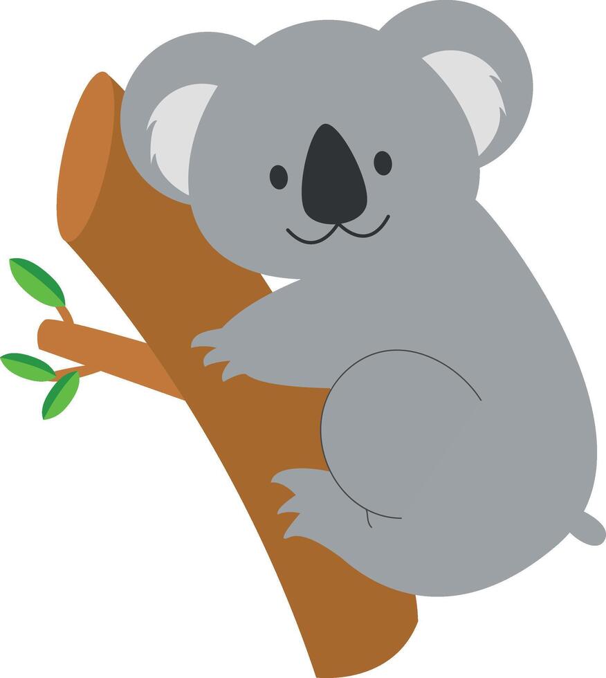 süß Karikatur Koala Illustration vektor