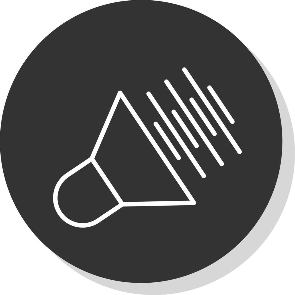 Audio- Glyphe fällig Kreis Symbol Design vektor