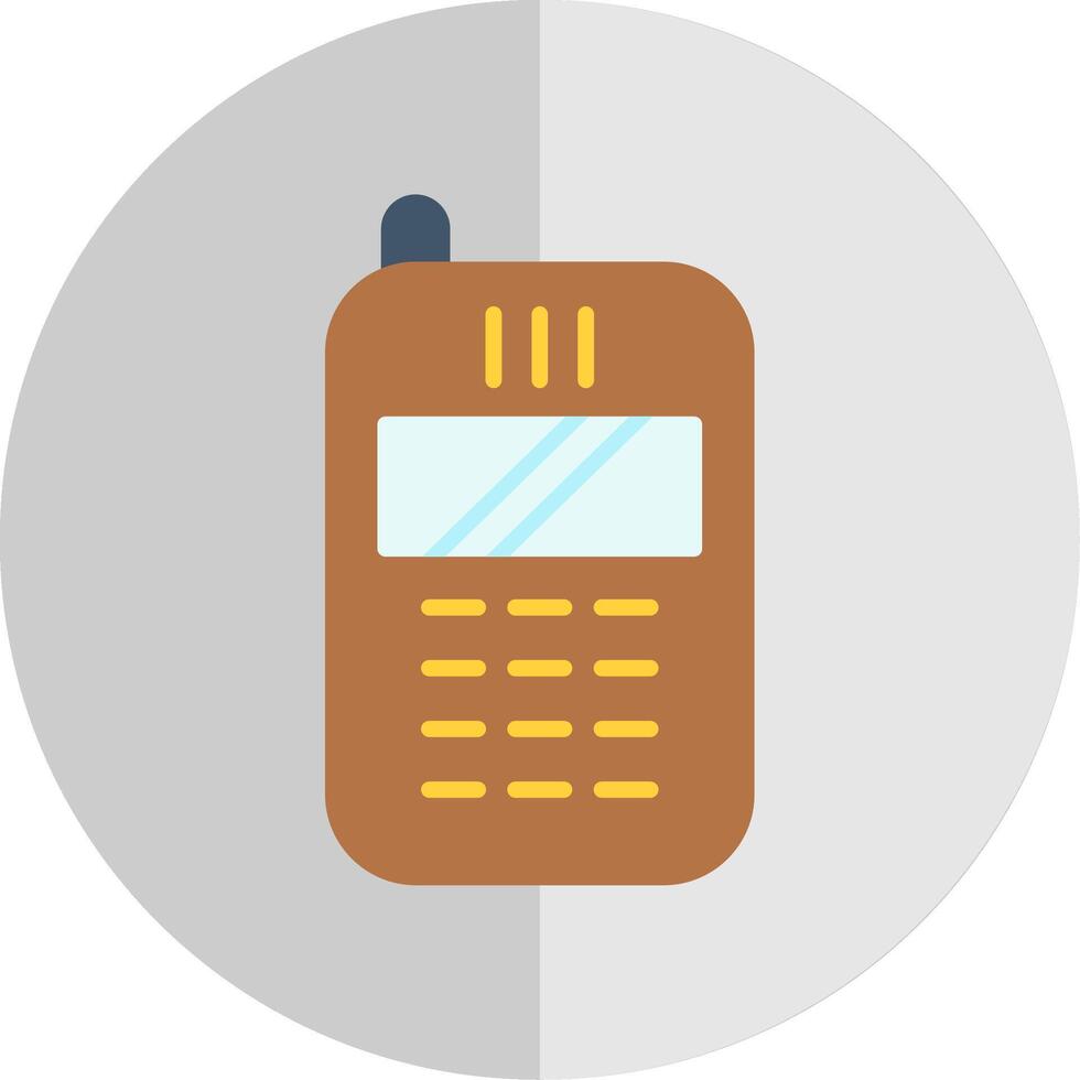 telefon platt skala ikon design vektor