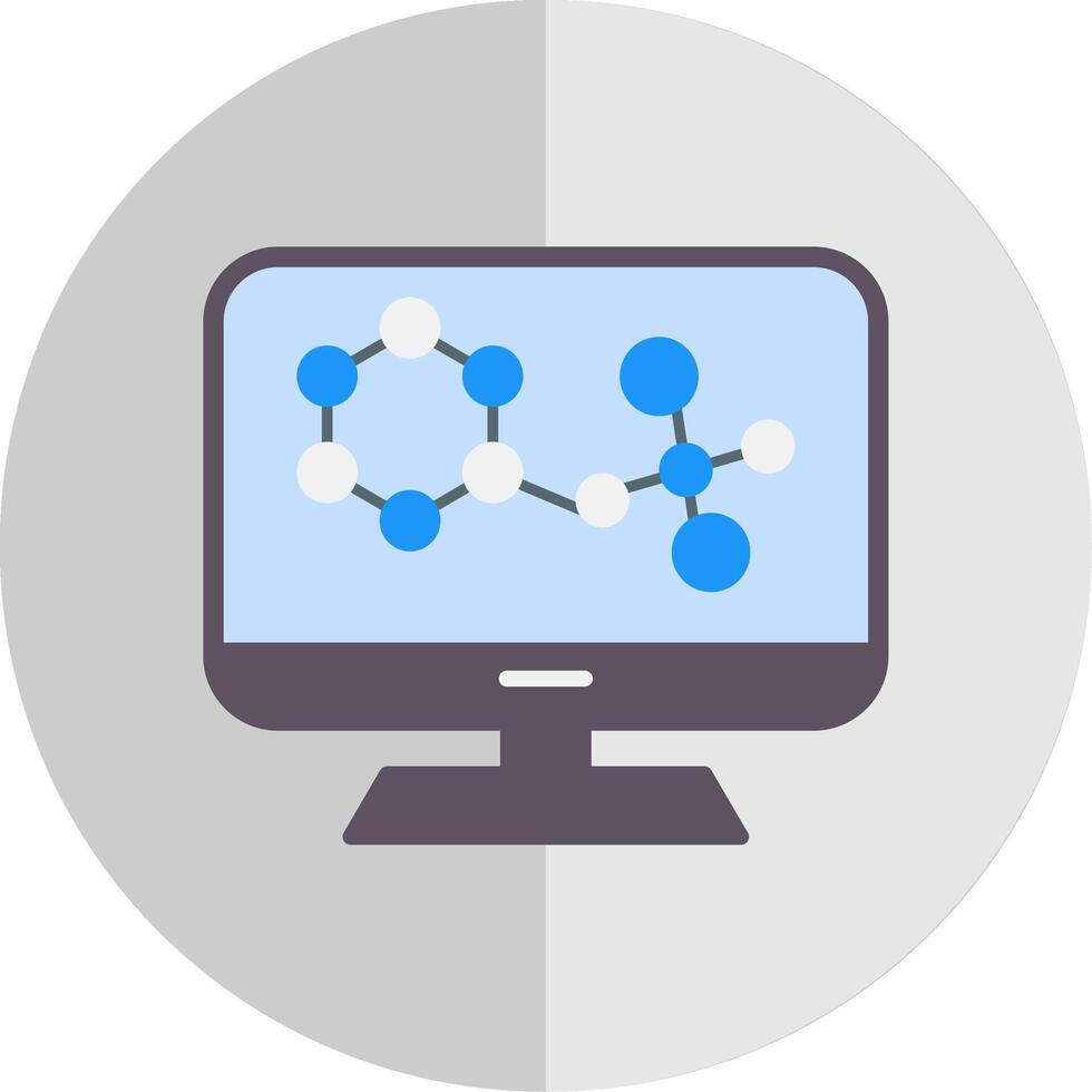 Computer Bildschirm eben Rahmen Symbol Design vektor