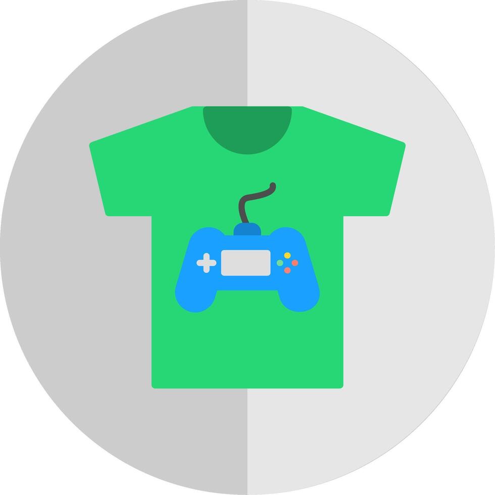 T-Shirt eben Rahmen Symbol Design vektor