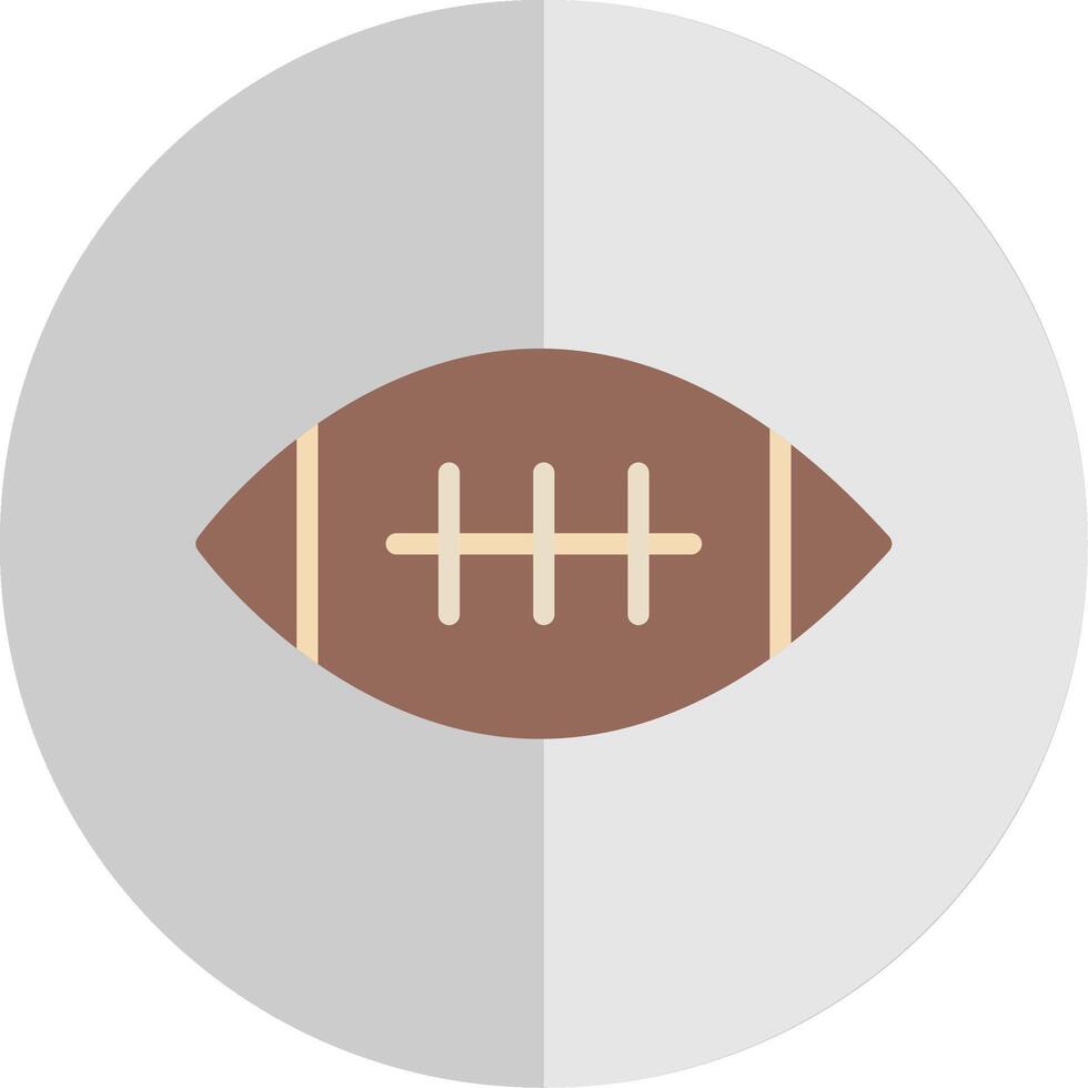 Fußball eben Rahmen Symbol Design vektor